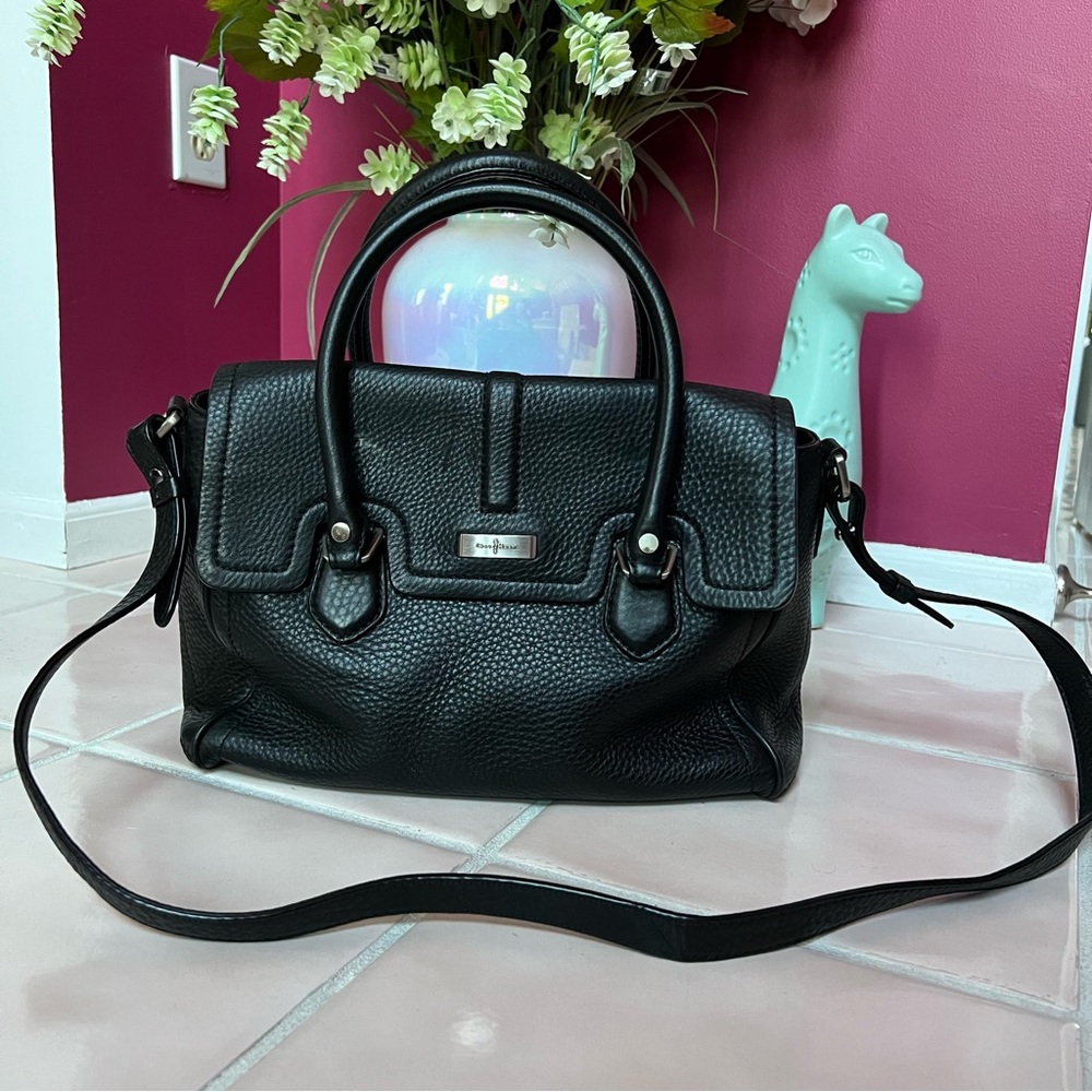 Cole Haan Black Leather Satchel
